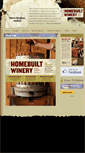 Mobile Screenshot of homebuiltwinery.com